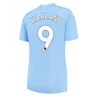 Manchester City Erling Haaland #9 Heimtrikot Frauen 2023-24 Kurzarm